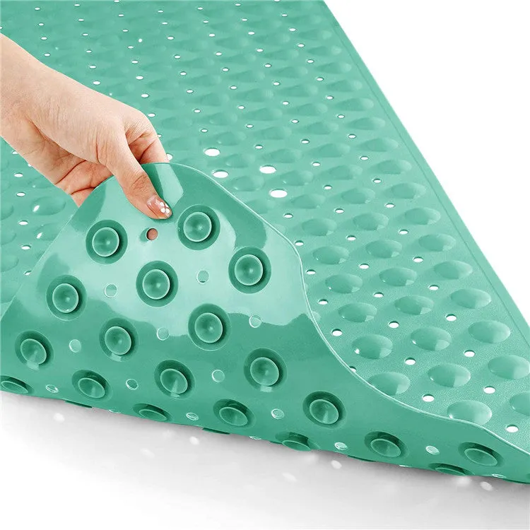 100 40cm Extended PVC Bathroom Mat Bathroom Bathtub Mat Floor Mat With Suction Cup