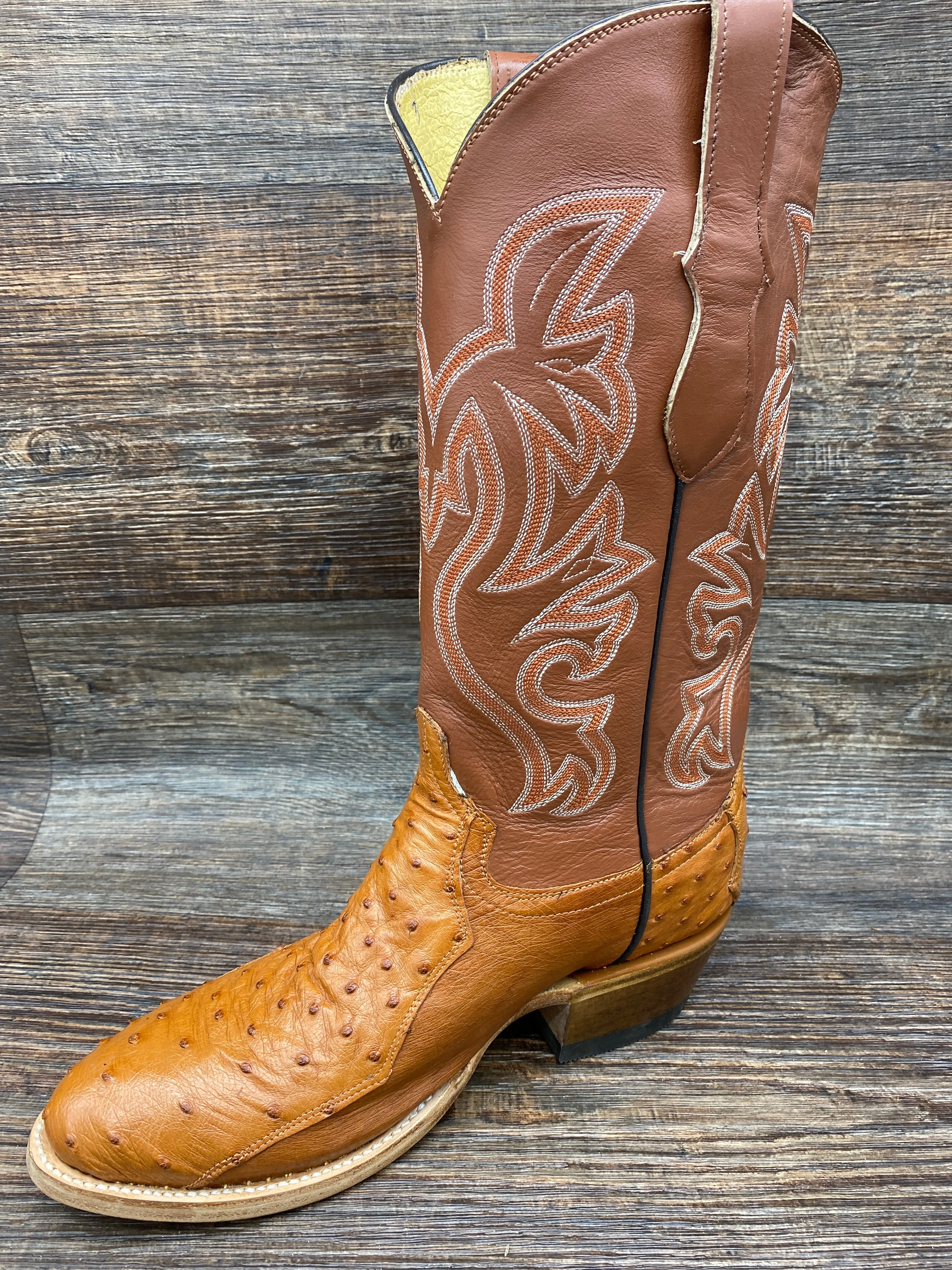 194w Men's Genuine Smooth Quill Exotic Western Boot by Cowtown