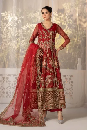 3 Piece Embroidered Organza Suit | SF-EF24-19