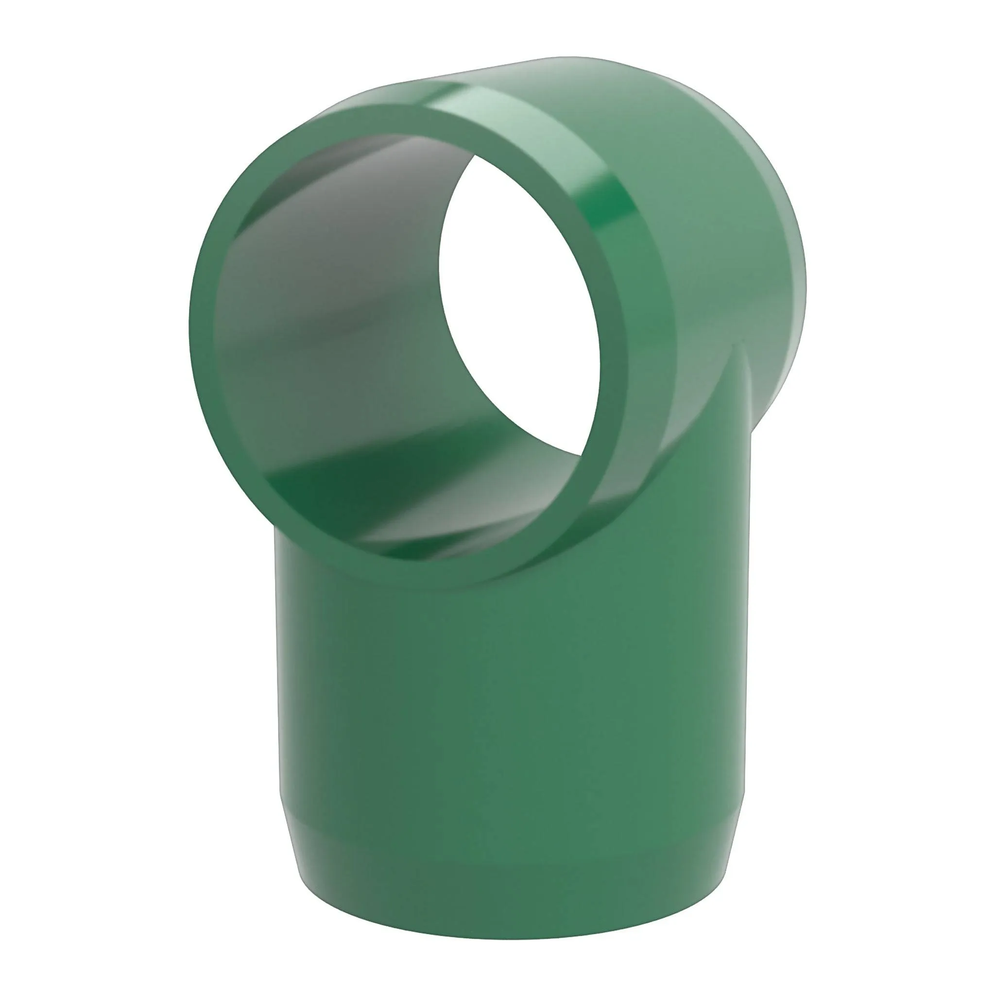 3/4 in. Slip Sling PVC Tee, Furniture Grade - Green