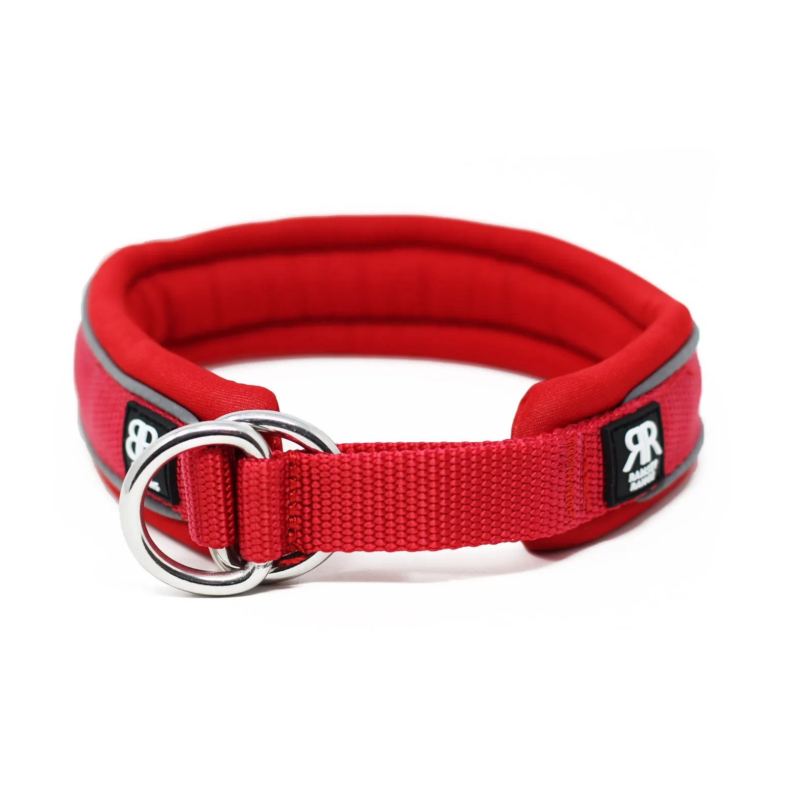 3cm Slip on Collar | Foam Padded - Red