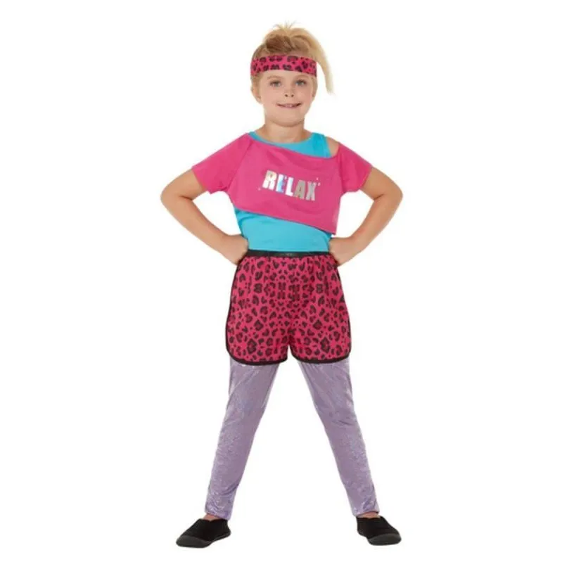 80s Relax Costume, Pink