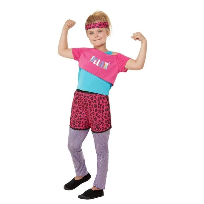 80s Relax Costume, Pink