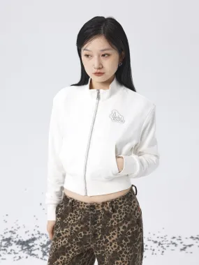 Achihara EMBROIDERY SHORT JACKET