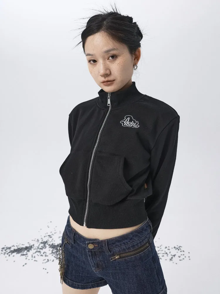 Achihara EMBROIDERY SHORT JACKET