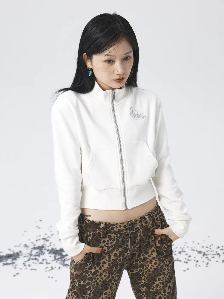 Achihara EMBROIDERY SHORT JACKET