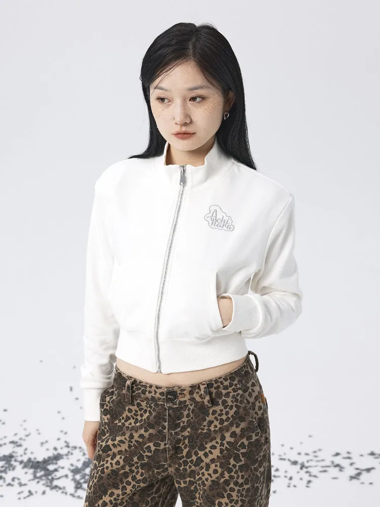 Achihara EMBROIDERY SHORT JACKET