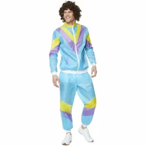 Adult 80s Man Shell Suit Tracksuit