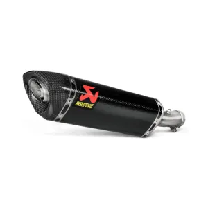 AKRAPOVIC S-K4SO10-APC Muffler Slip-On Line (Carbon) for KAWASAKI Ninja 7 / Z7 Hybrid 2024-