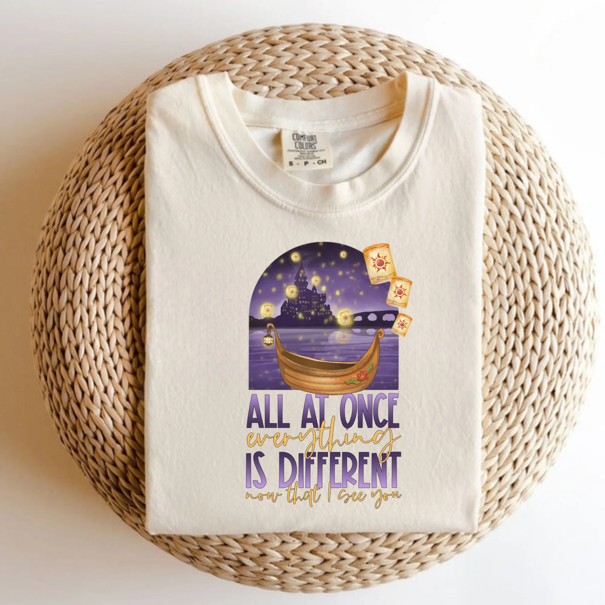 All At Once Everything Is Different | Princess Shirt