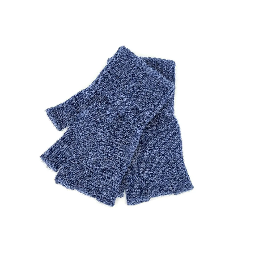 Alpaca Work/Play Fingerless Alpaca Gloves