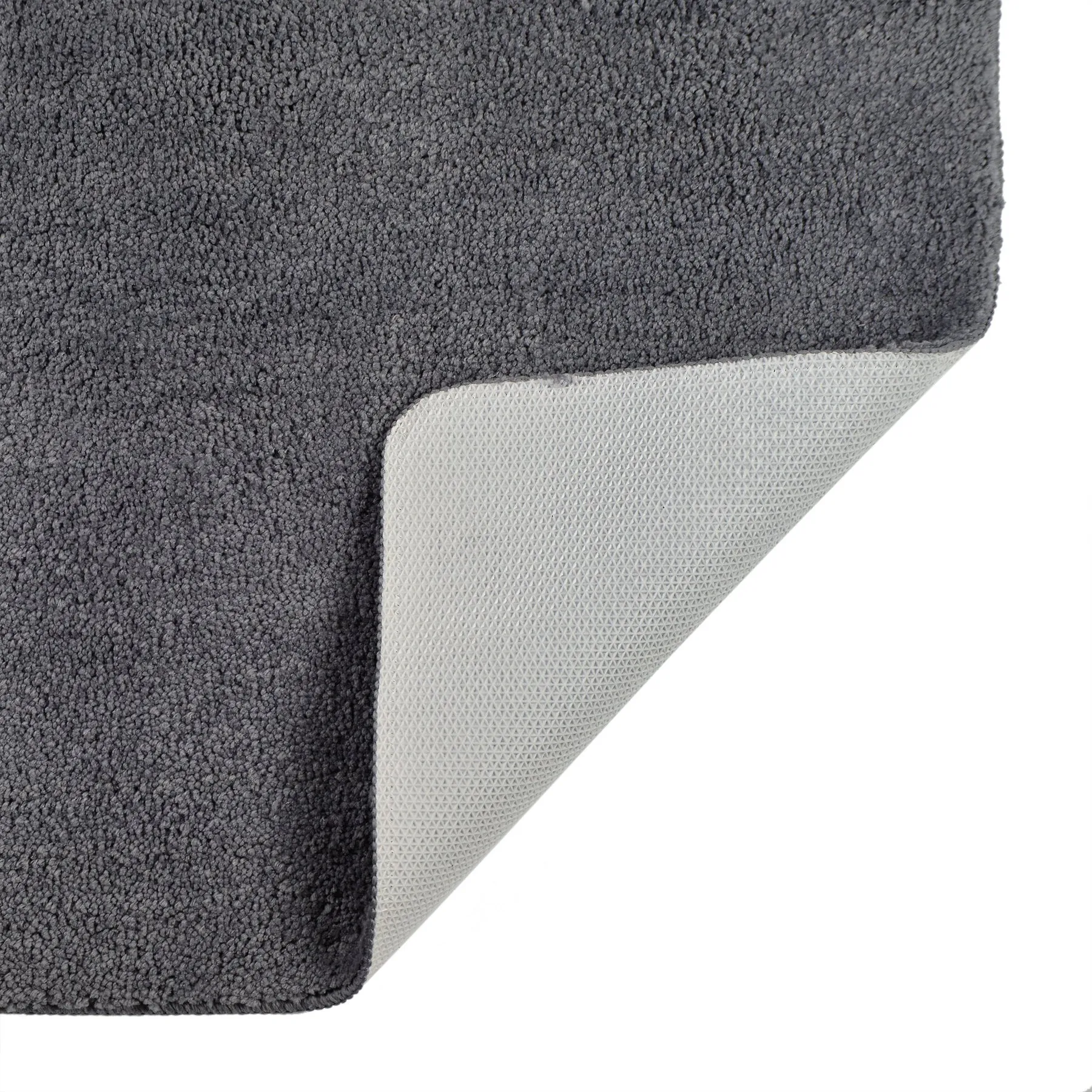 Antron Luxury Non-Slip Pedestal Mat - Charcoal