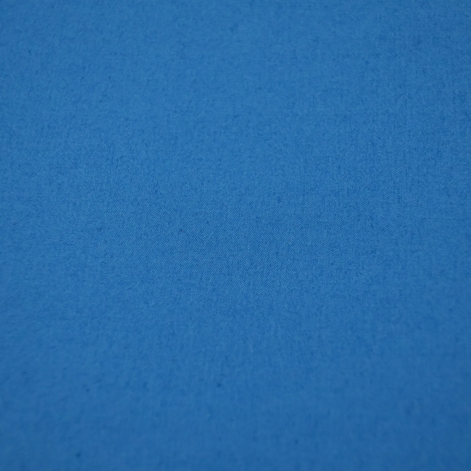 Aqua Solid Cotton Loro Piana Fabric