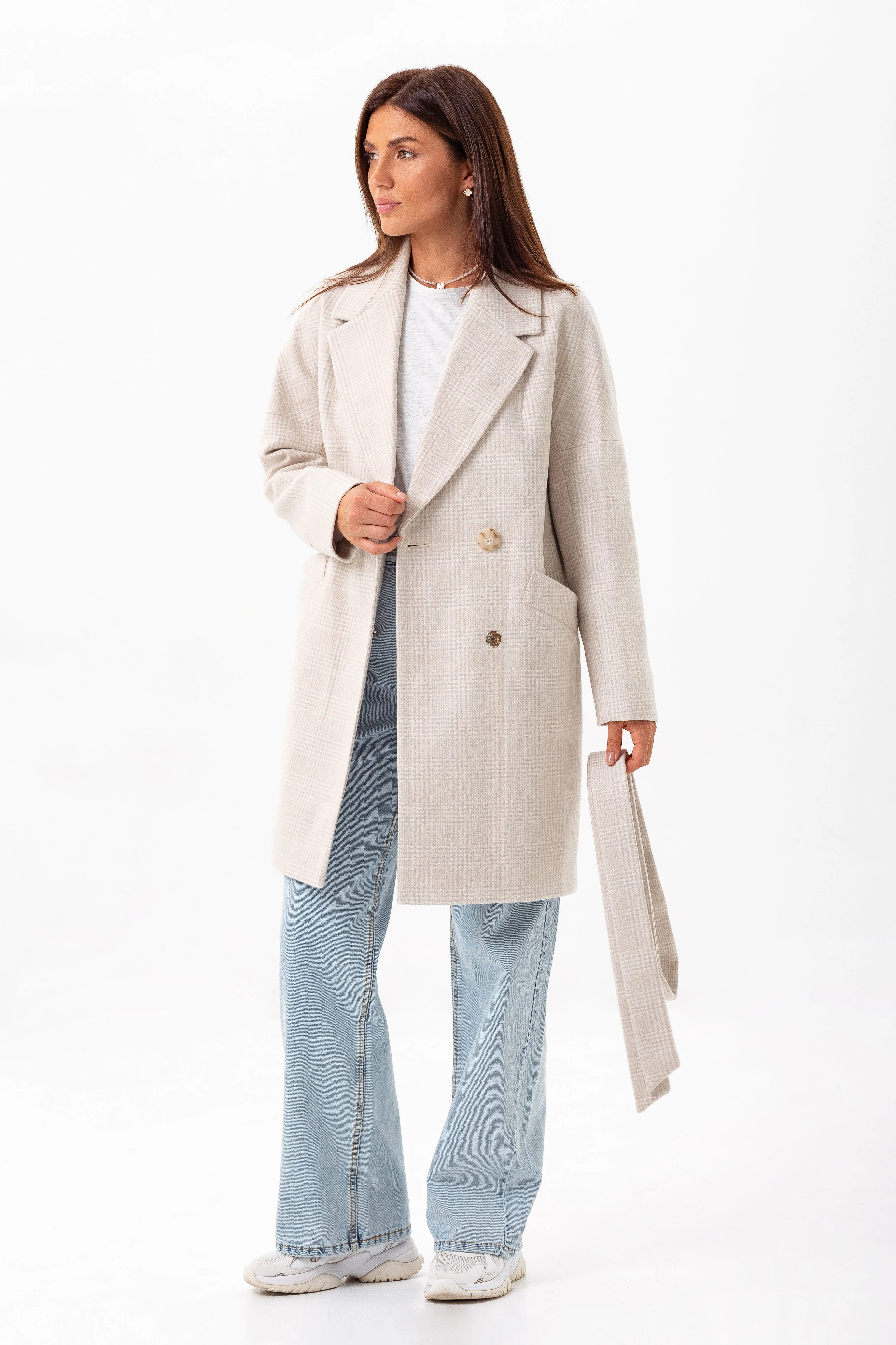 Astrid Classic Wool Blend Overcoat