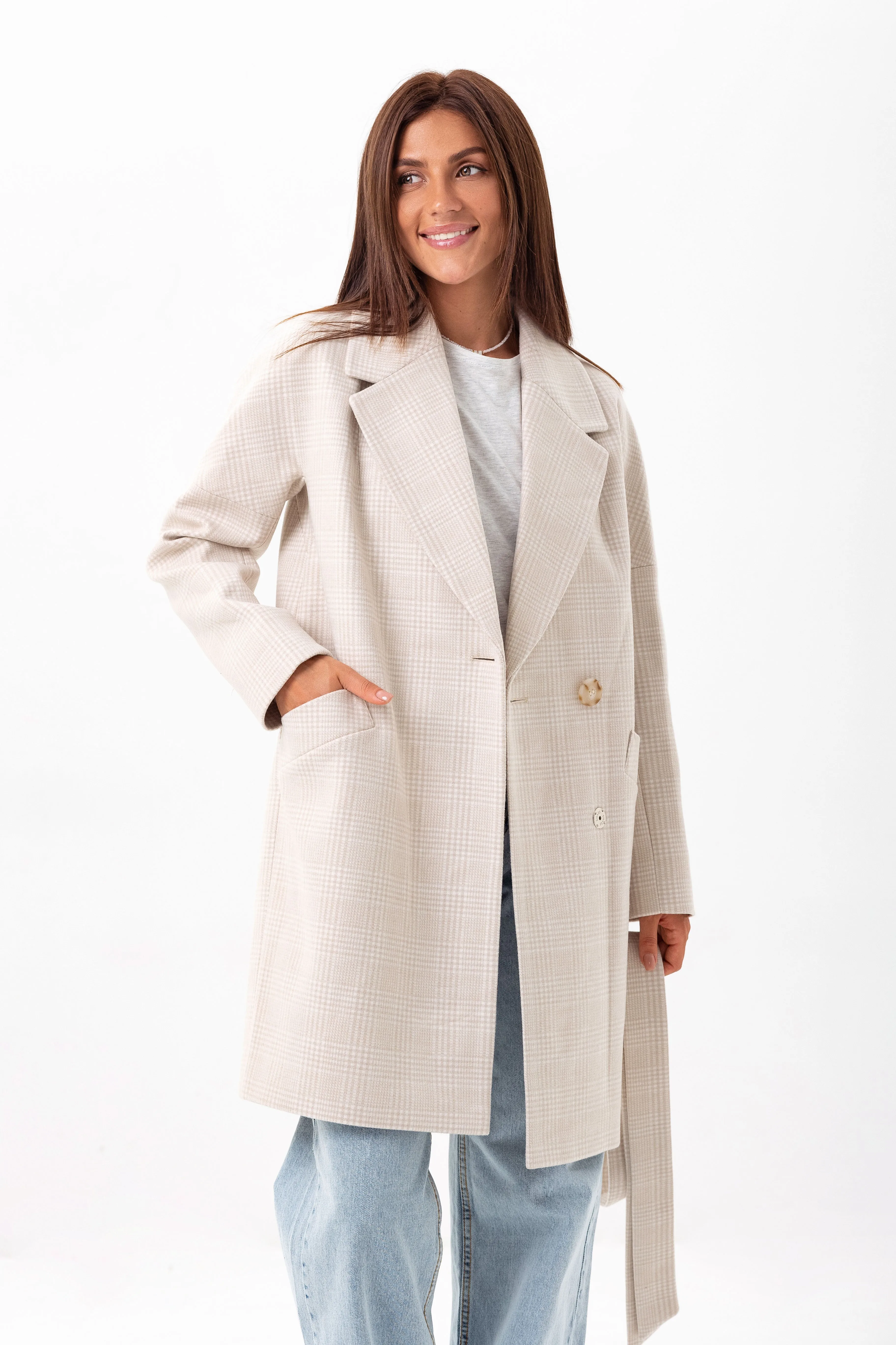 Astrid Classic Wool Blend Overcoat