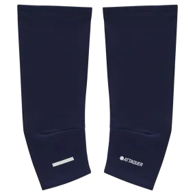 Attaquer | Knee Warmers | Navy/Reflective