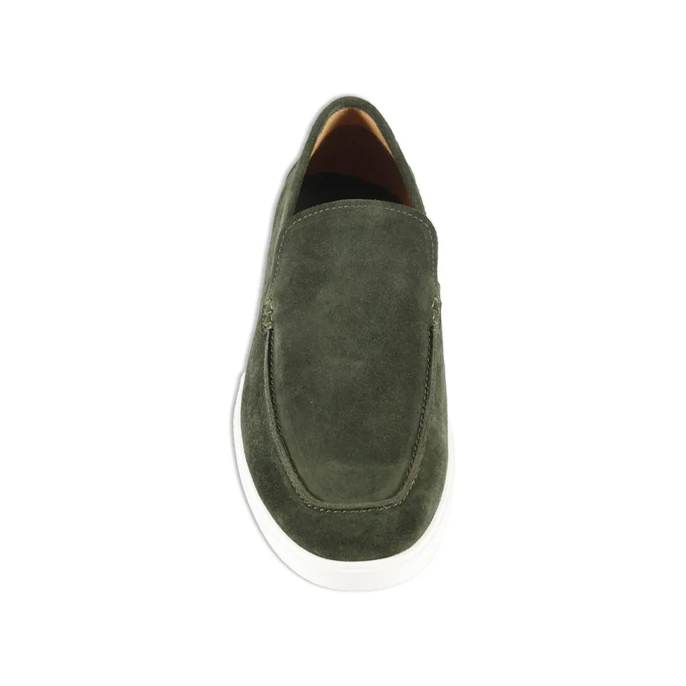 Azor La Mode Savona Slip On Shoes Olive