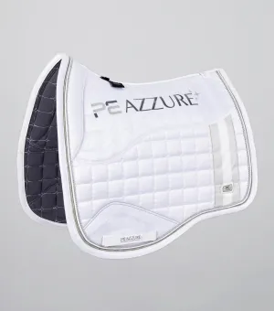 Azzure Anti-Slip Satin Dressage Square White