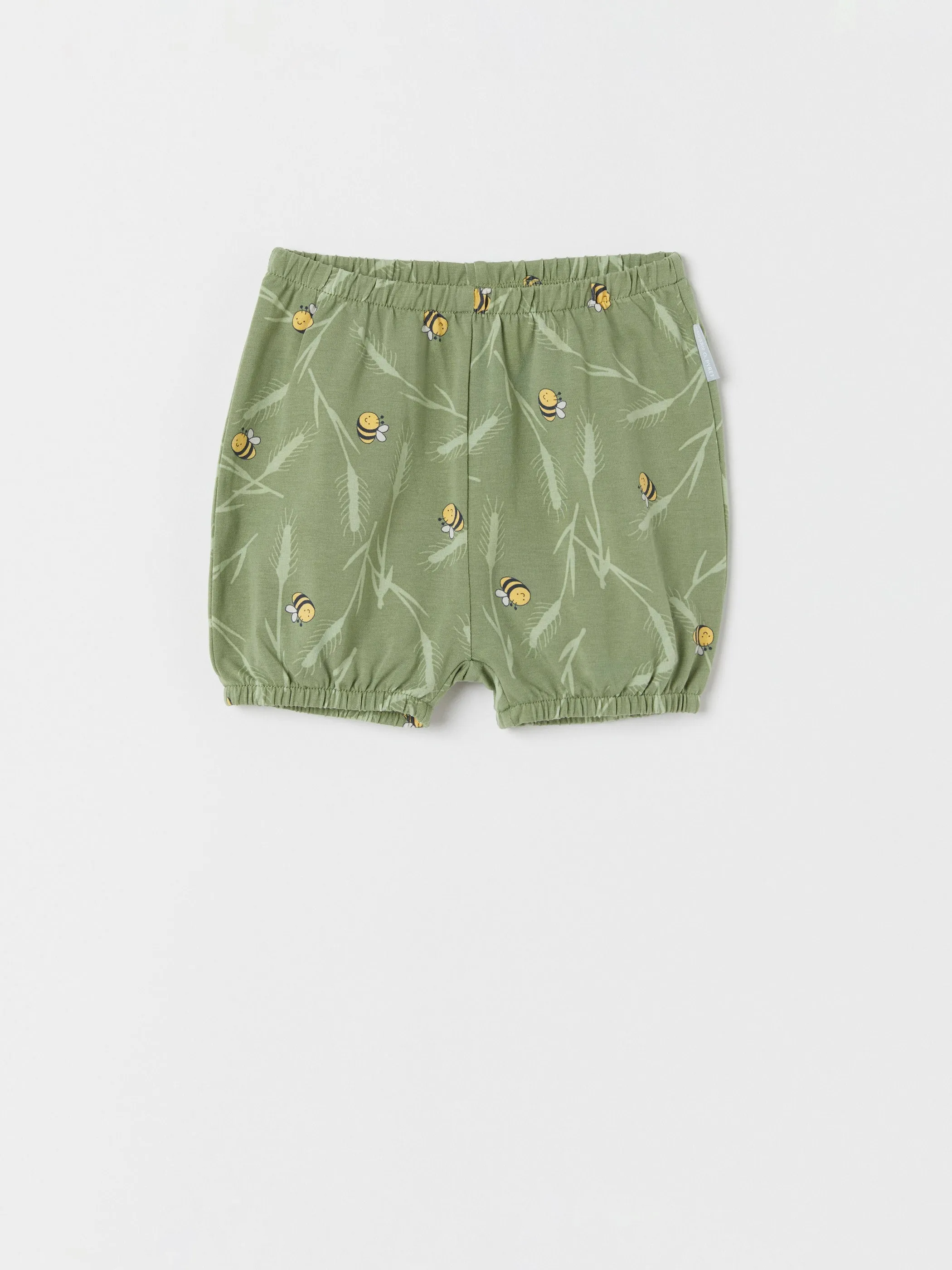 Bee Print Baby Shorts