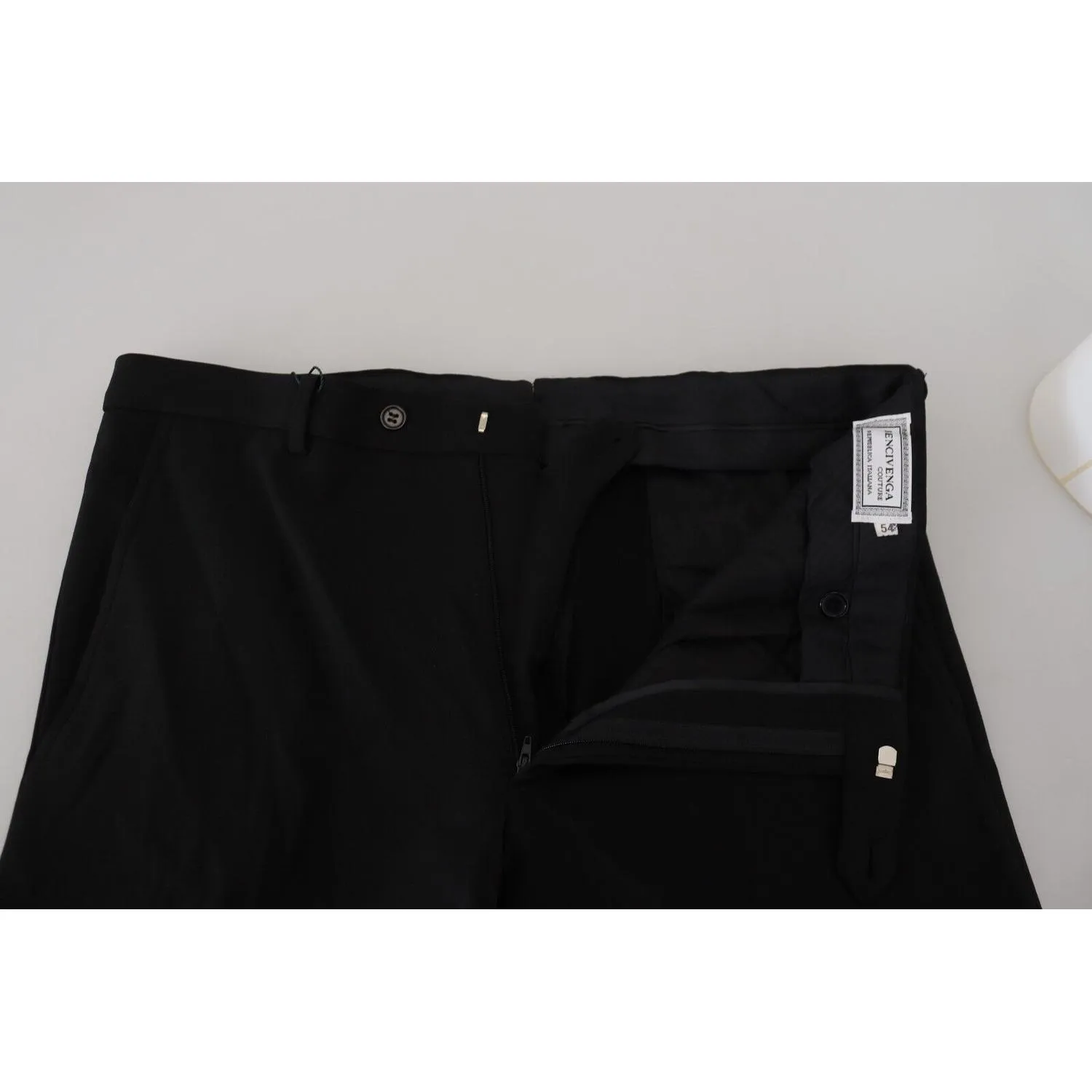 BENCIVENGA Elegant Black MainLine Trousers