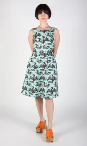 Birds of North America Myrmidon Dress - Loons (Online Exclusive)