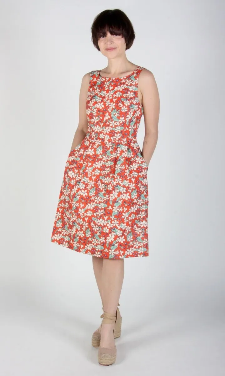 Birds of North America Myrmidon Dress - Wild Currant (Online Exclusive)