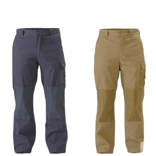 BISLEY Mens Razar Cordura Utility Pants Workwear Cotton Trousers Work BPU6110