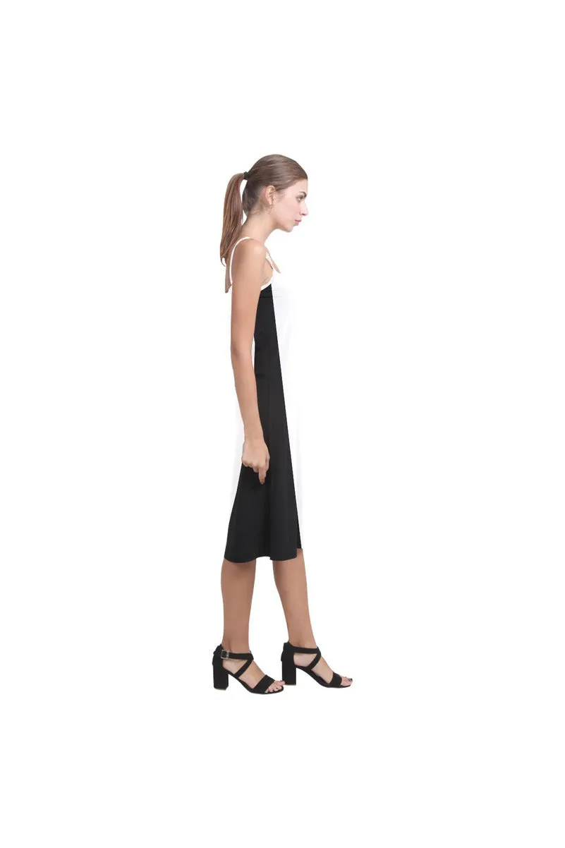 Black & White Alcestis Slip Dress (Model D05)