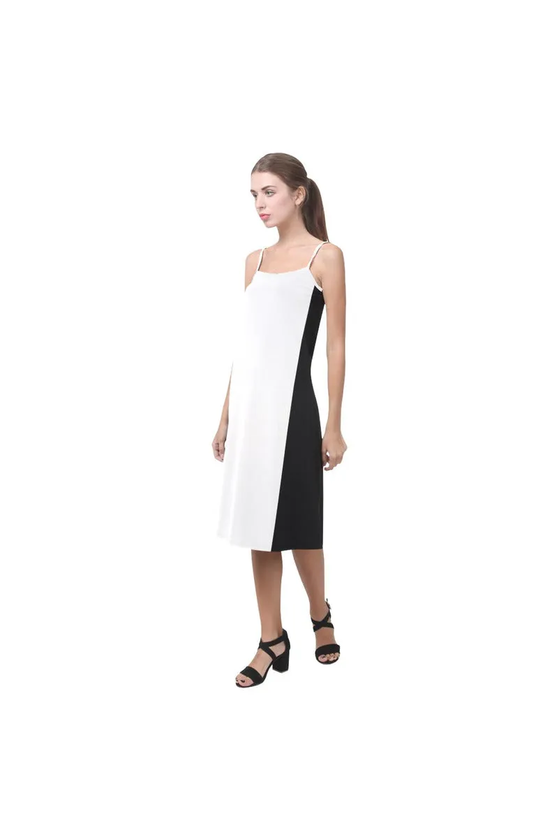 Black & White Alcestis Slip Dress (Model D05)