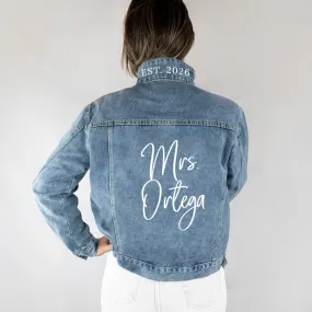 (Blue Denim) Blue Denim Jacket Gift