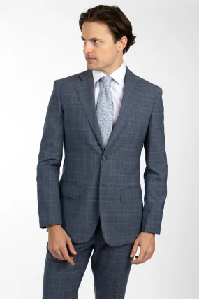 Blue Mist Prince of Wales Check Jacket