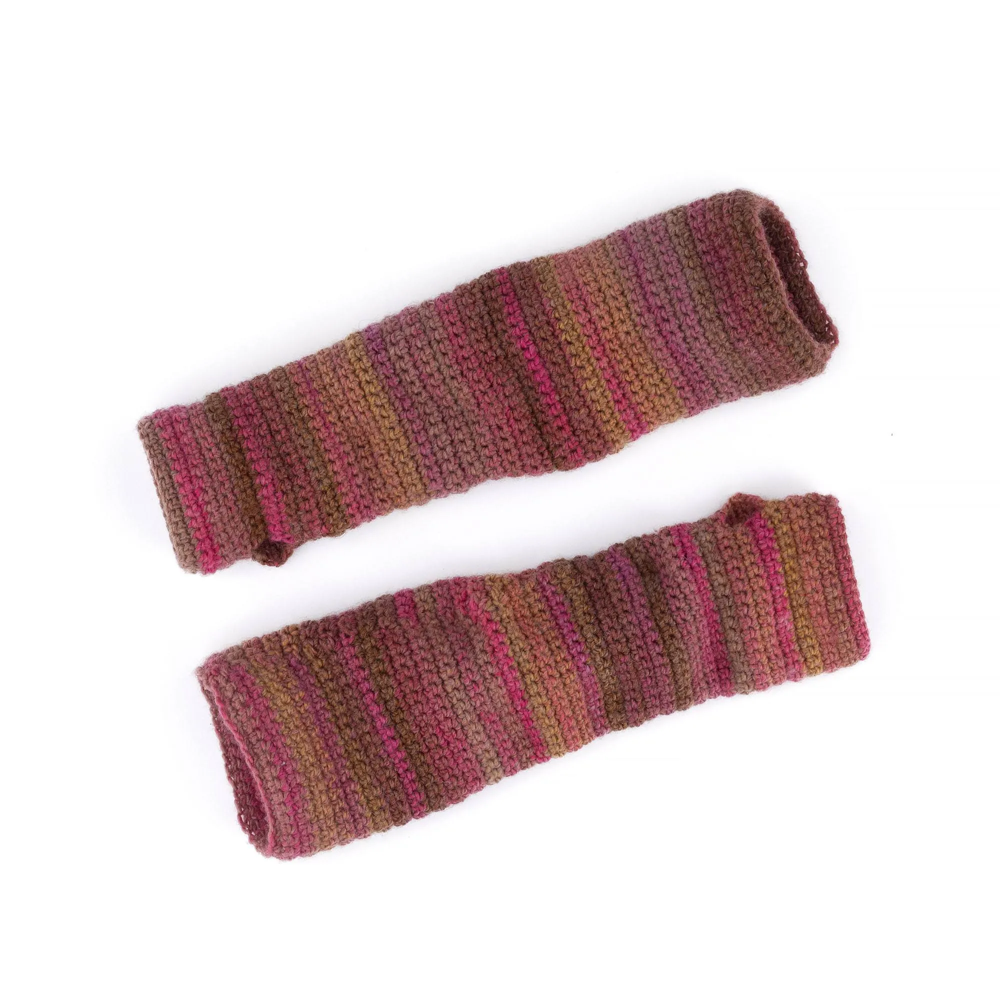 Caron Crochet Elbow Length Wrist Warmers