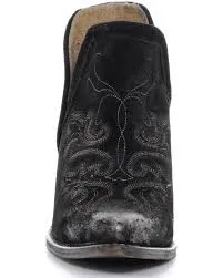 Corral Circle G Q0098 Black Short Boot