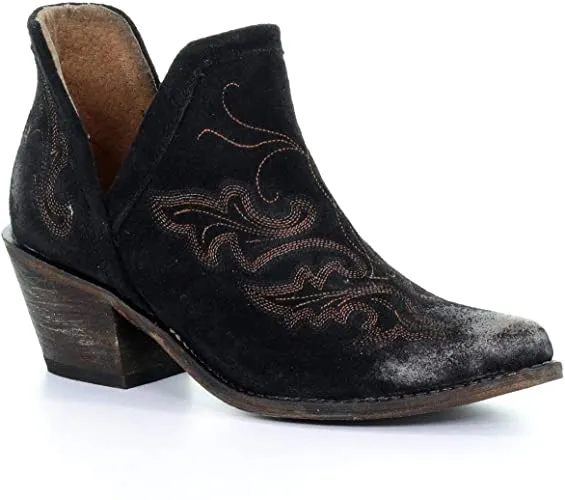 Corral Circle G Q0098 Black Short Boot