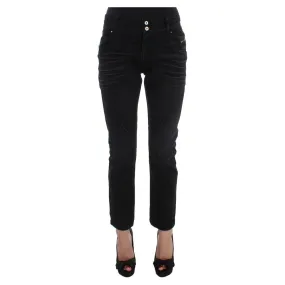 Costume National Elegant Black Slouchy Fit Jeans for Trendsetters