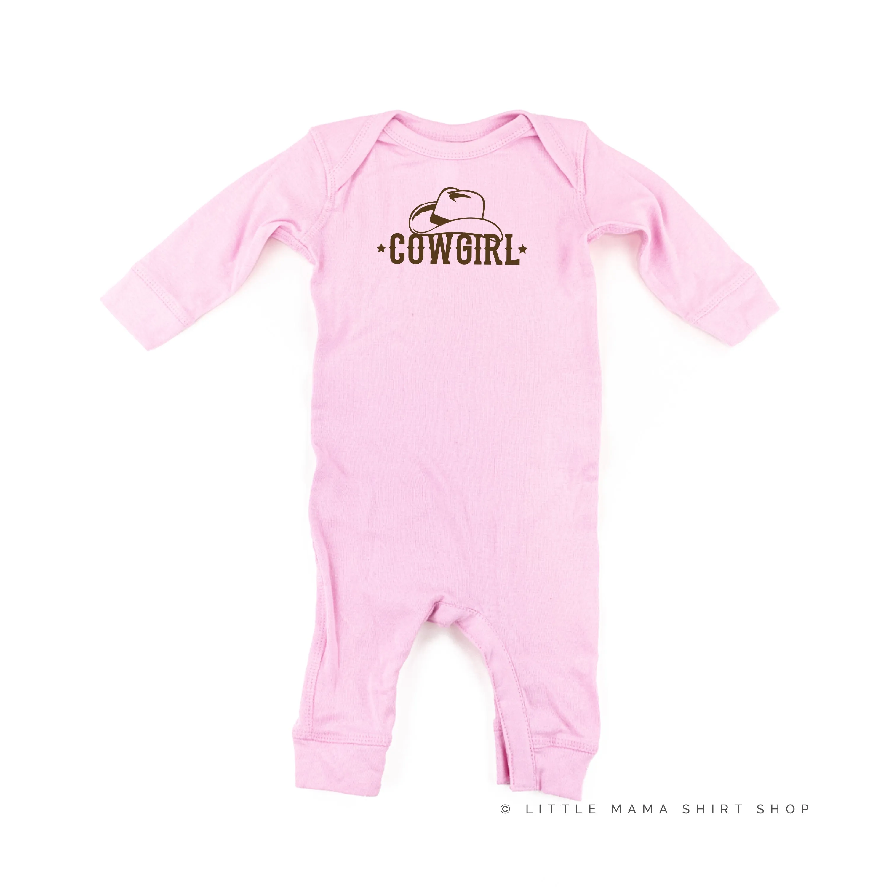 COWGIRL - One Piece Baby Sleeper