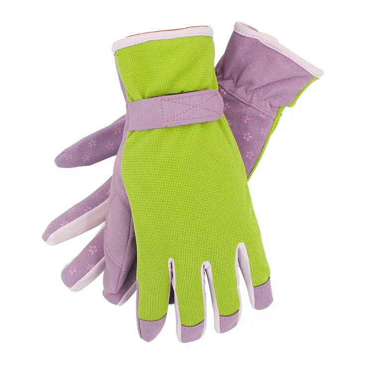 Cut-Proof Stab-Proof Sunscreen Gloves Printed Gardening Gloves Garden Garden Working Labor Protection Supplies