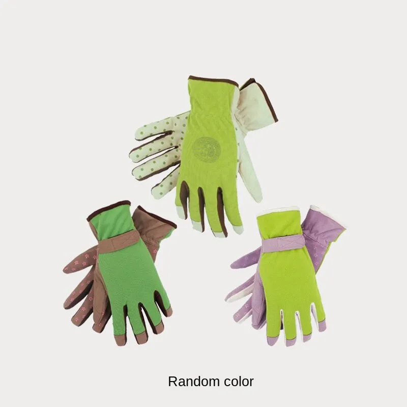 Cut-Proof Stab-Proof Sunscreen Gloves Printed Gardening Gloves Garden Garden Working Labor Protection Supplies