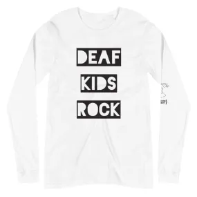 DEAF KIDS ROCK Long Sleeve Tee