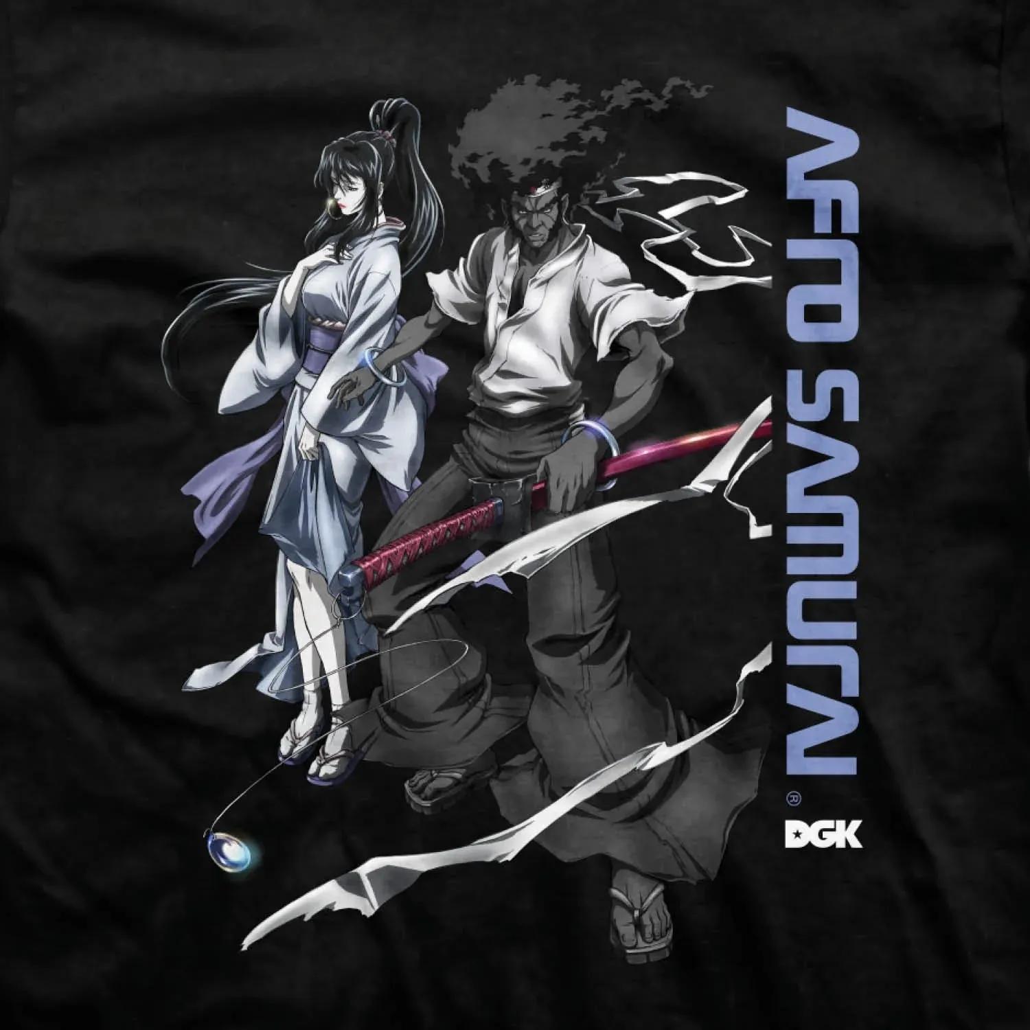 DGK X AFRO SAMURAI Okiku Graphic T-shirt