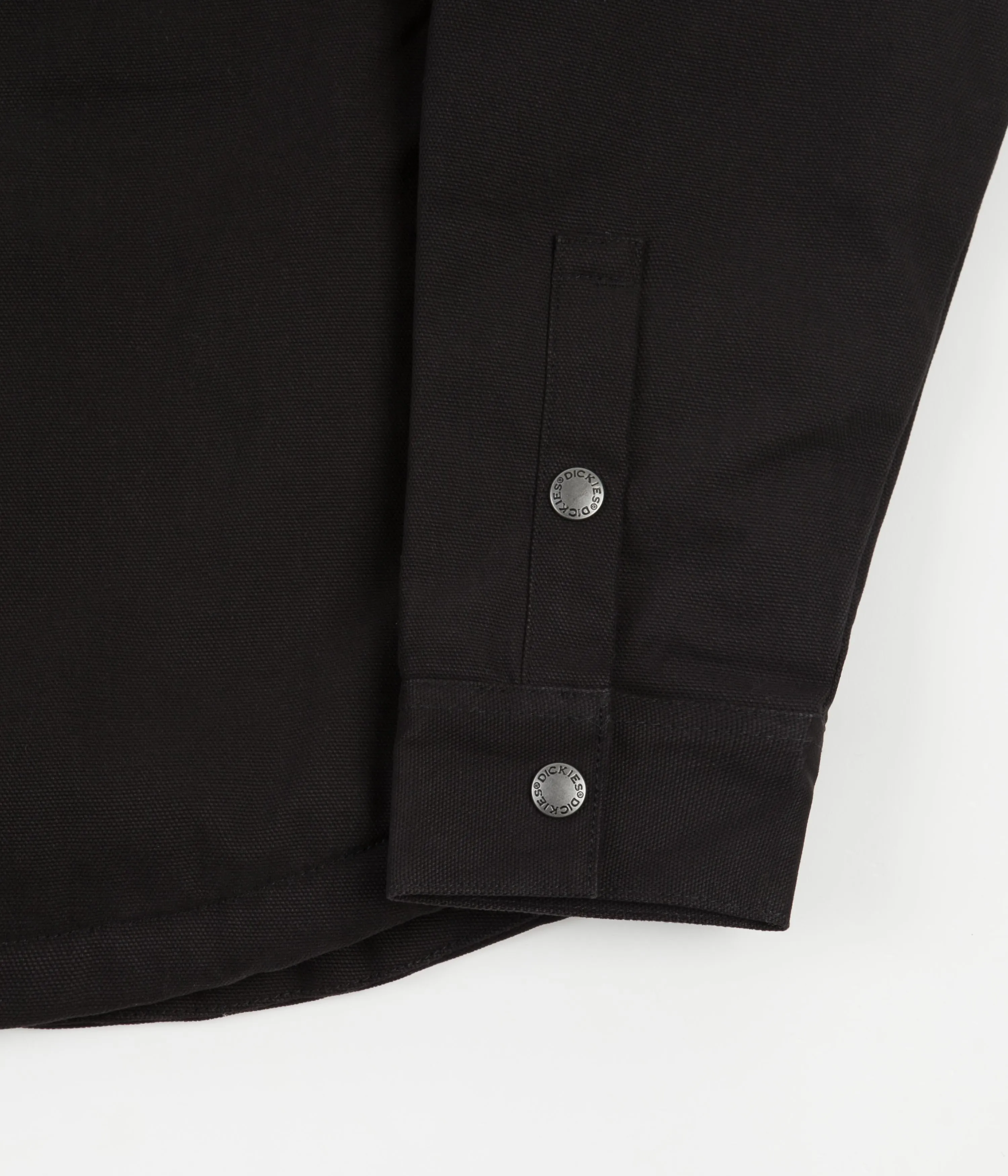 Dickies Duck Canvas Shirt Jacket - Black