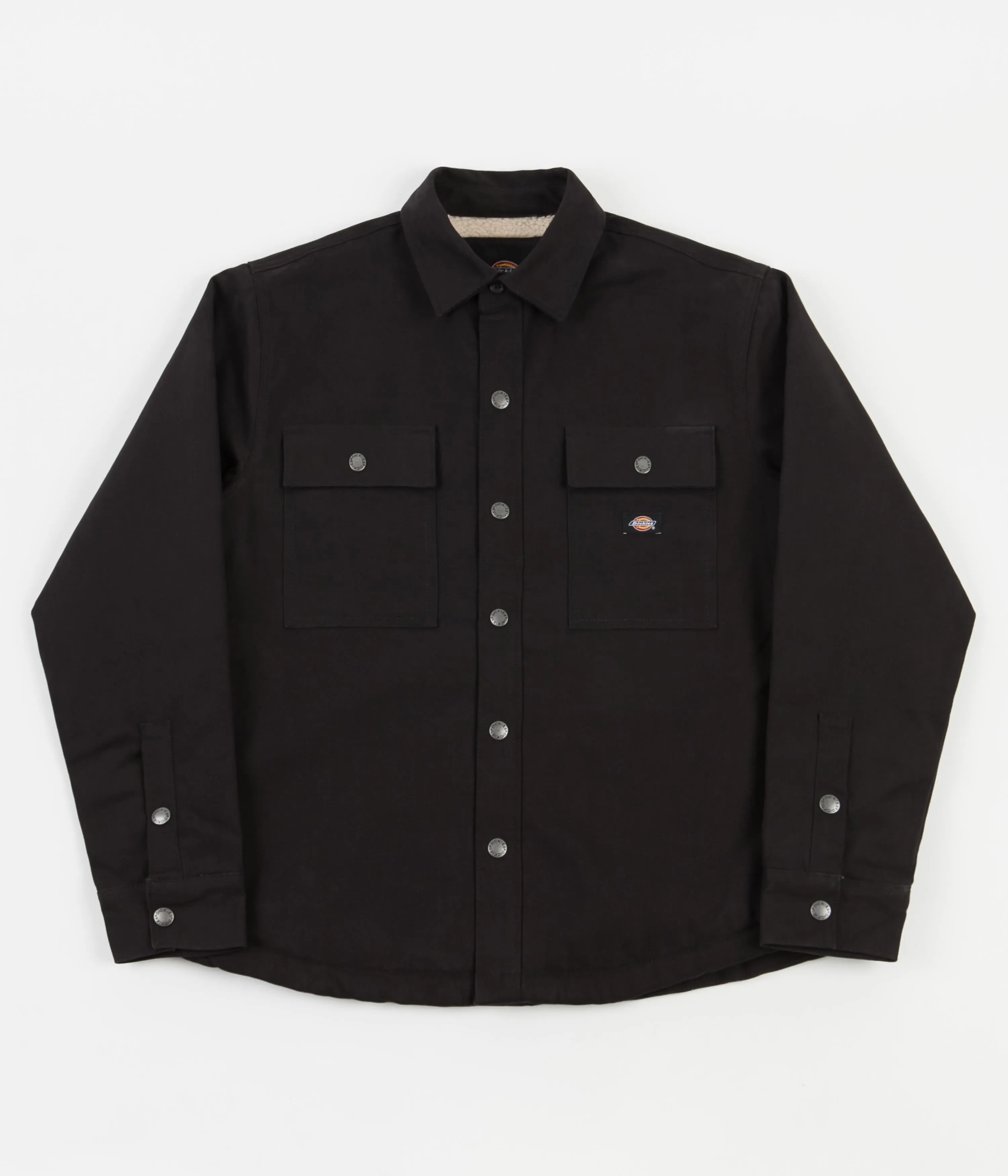 Dickies Duck Canvas Shirt Jacket - Black