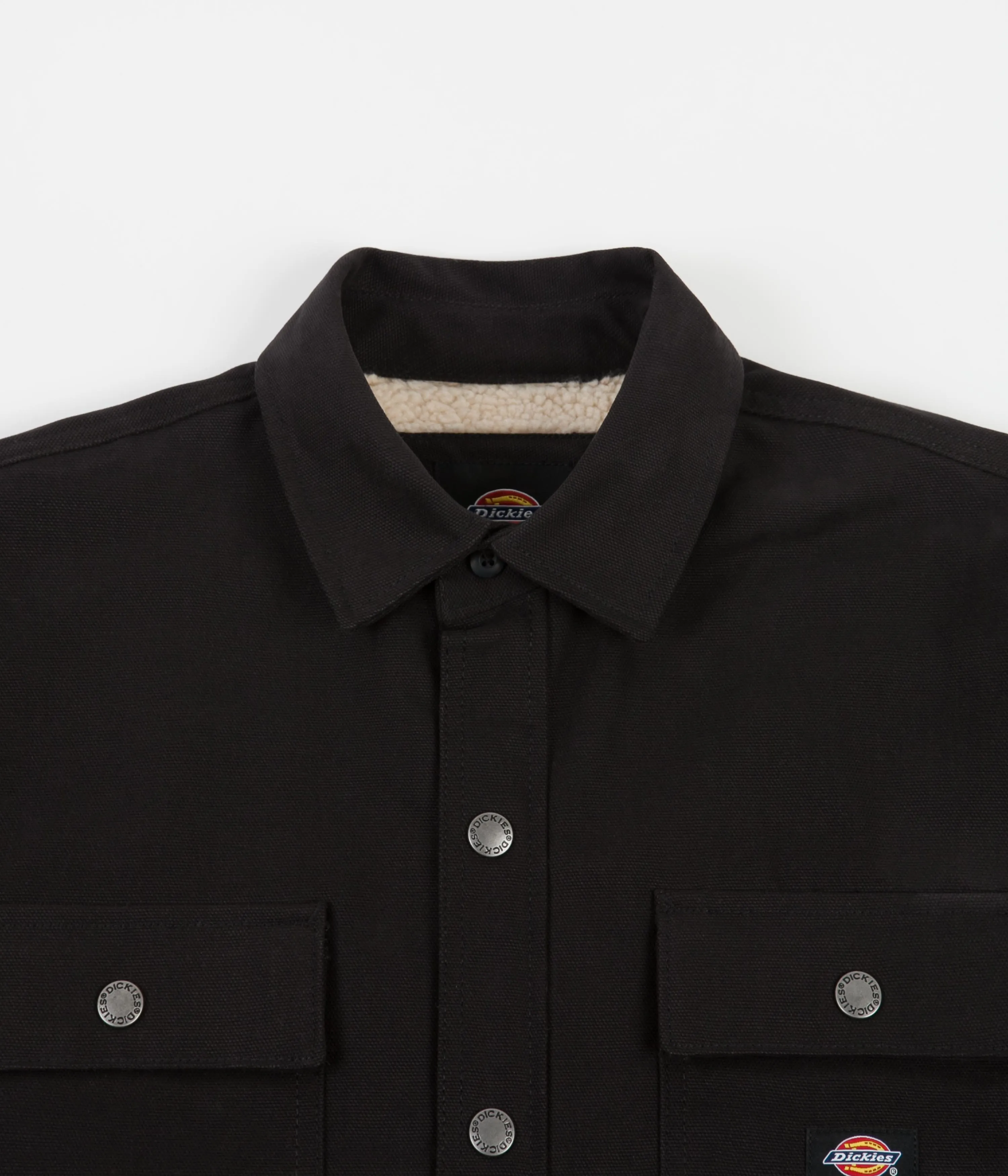 Dickies Duck Canvas Shirt Jacket - Black