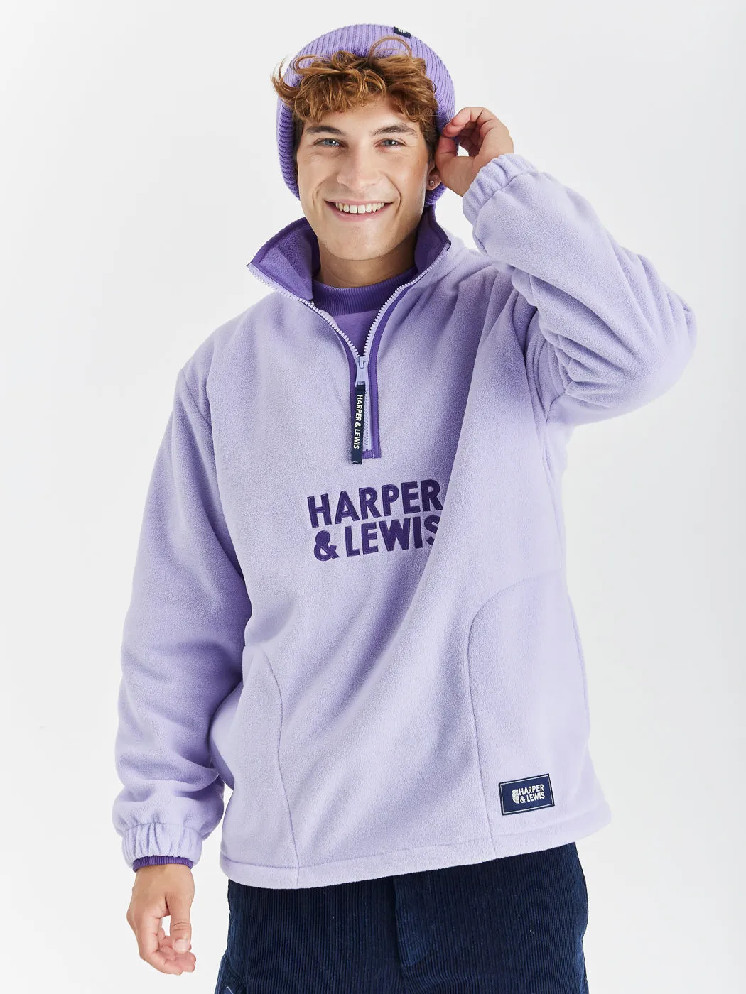 Elsa 1/4 Zip Fleece Lavender