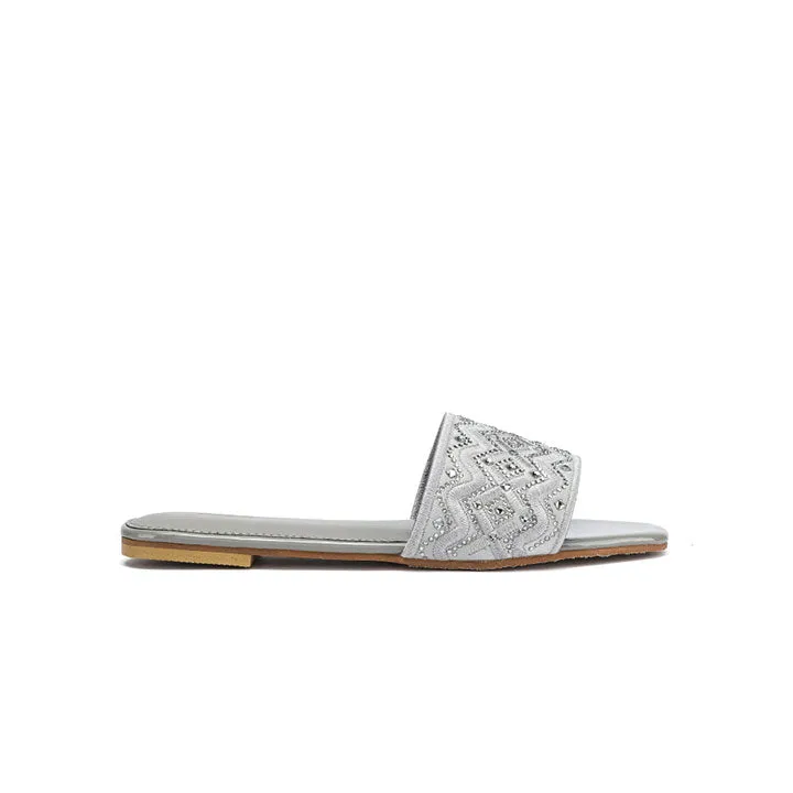 Embellished Sqaure toe sandal MY 320