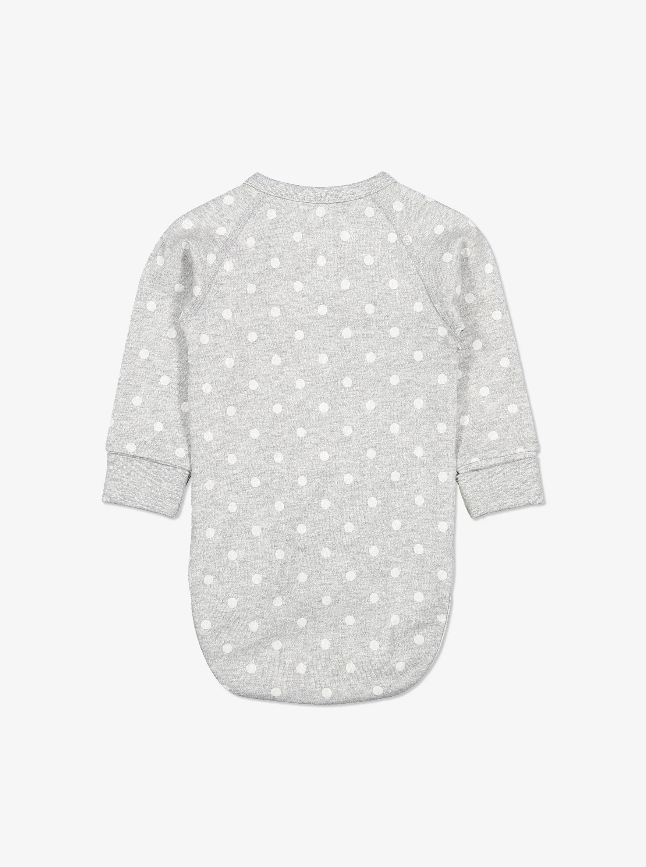 Embroidered Pear Wrapround Babygrow