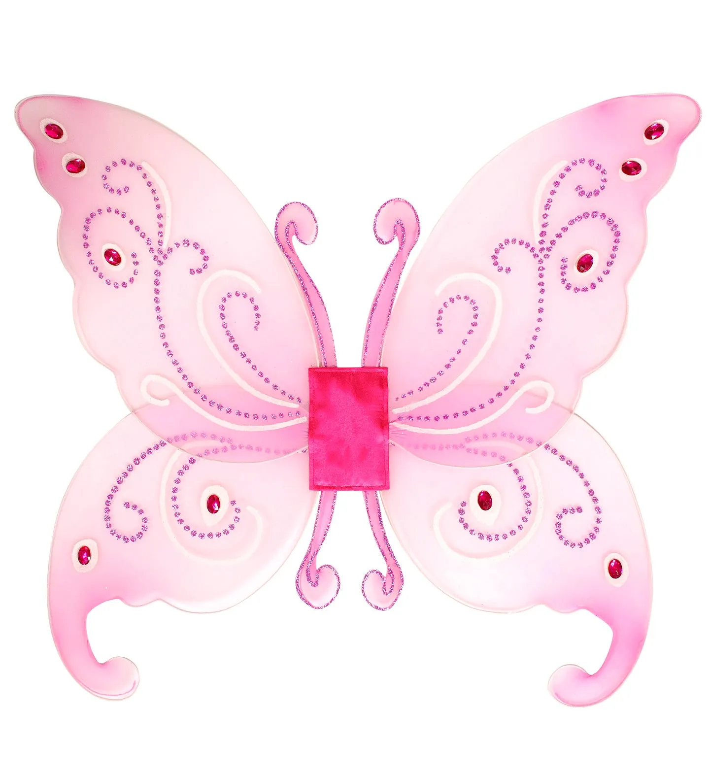 Fantasy Glitter Fairy Wings with Gems