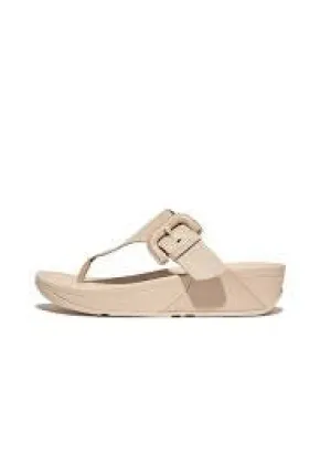 Fit Flop Lulu Adjustable Buckle Sandal HG9-A20 Stone Beige