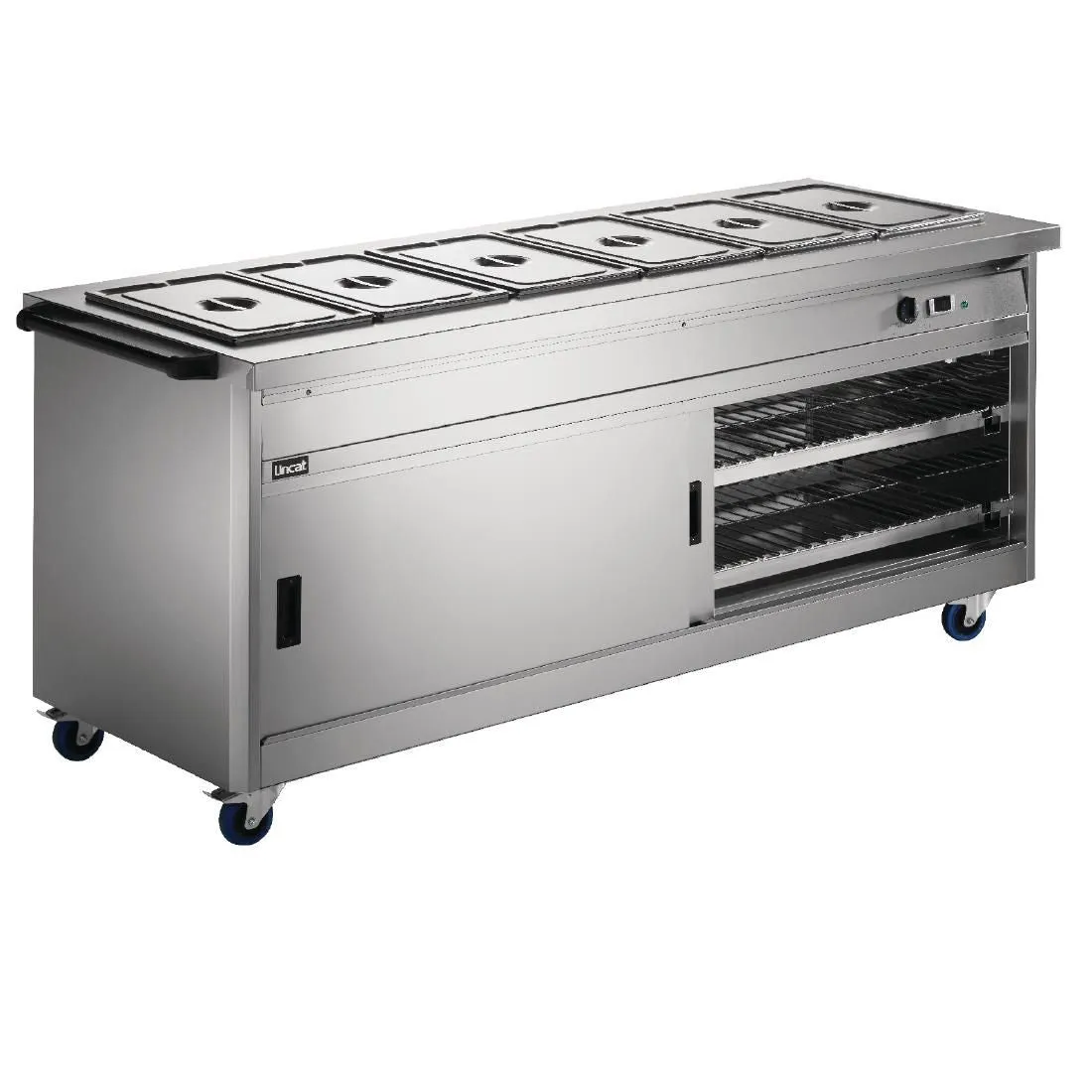 GF377 Lincat Panther Hot Cupboard and Bain Marie Top P8B6PT