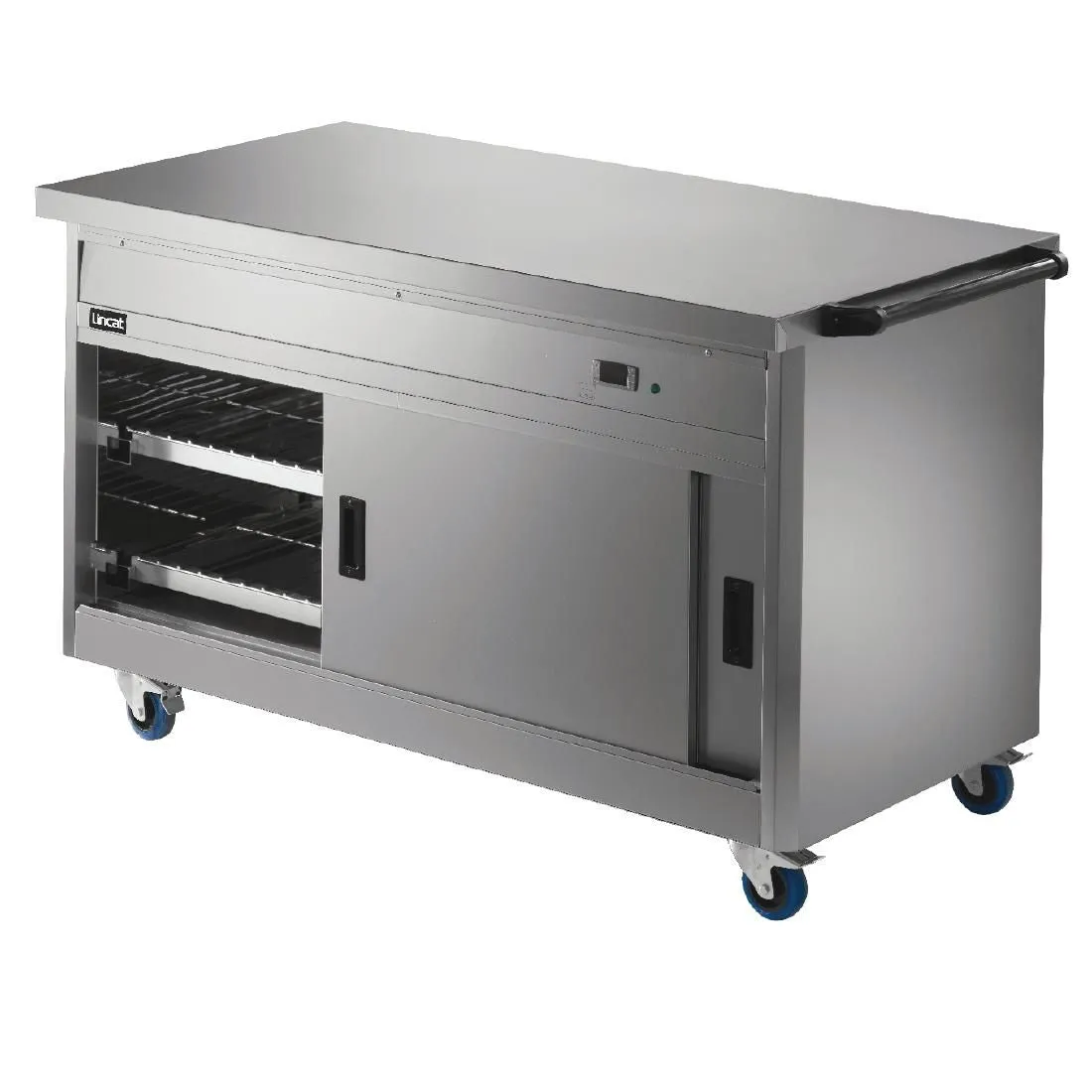 GF381 Lincat Panther Hot Cupboard and Plain Top P8P4